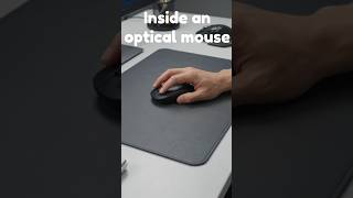 How an optical mouse tracks movement