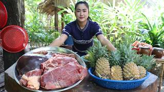 Beef heart, beef liver, beef kidney, Beef ccooking | Home style cooking | Cooking with Sreypov