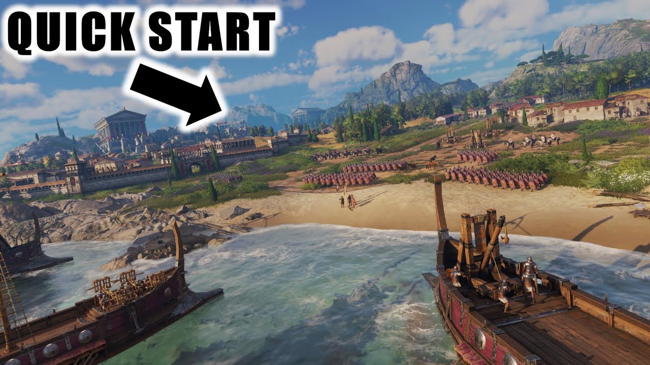 HOW TO GET STARTED QUICKLY - ANNO 117 LONG PLAY - Ep. 1 - YouTube