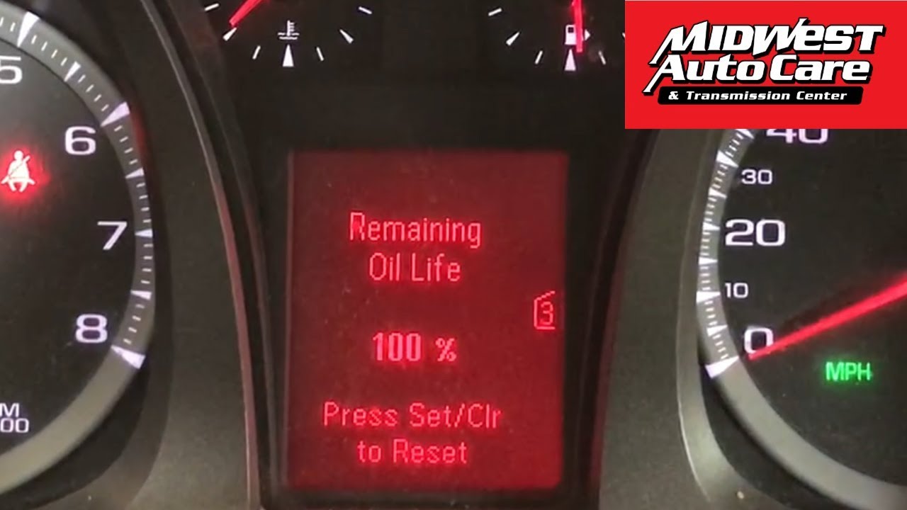2011 GMC Terrain Oil Life Reset YouTube 2011 GMC Terrain Oil Life Reset YouTube