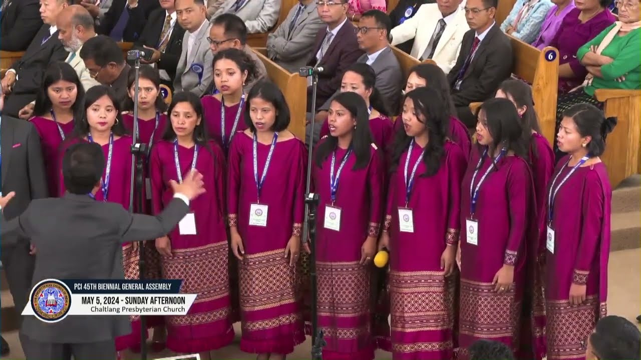 Sing Praise To The Lord-Damebansan Kharmalki | KJPP Synod Pdeng Choir @PCI 45thBiennial GA,Chaltlang