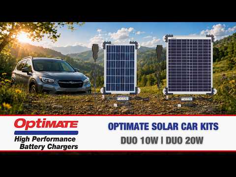 How to Use OptiMate Solar Car Kit to Charge & Maintain Battery