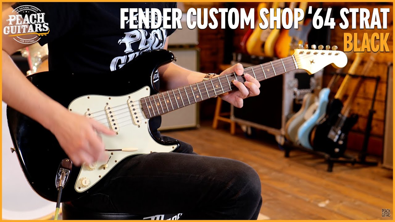 Fender Custom Shop '64 L-Series Strat | Journeyman Relic Black
