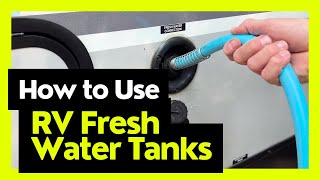 How to Use an RV Fresh Water Tank and RV Water Pump