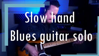Slow hand blues guitar solo - Tiago Juk
