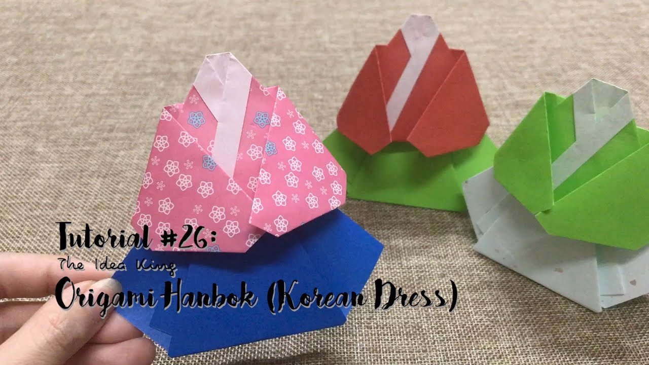 Traditional Origami Paper Folding in Korea