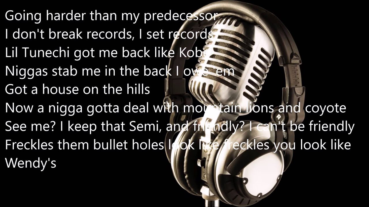 Lil Wayne Trap House Lyrics YouTube