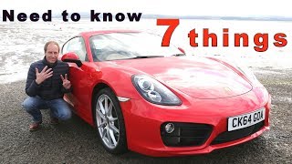 Porsche Cayman S  7 ownership things you have to know