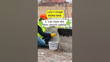 Lưu ý khi chọn móng nhà |Bosshome TV #shorts