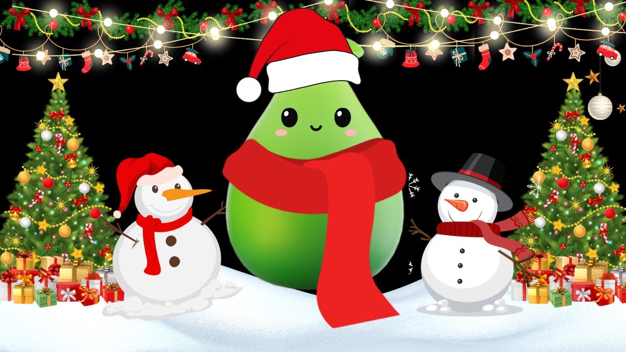 Танцующие овощи - Танцующие фрукты - Милая анимация - Сенсорное видео для малышей - Высококонтрас...