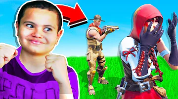 My Little Brother Teaches HIGH SCHOOL BULLY a lesson in Fortnite Battle Royale! | MindOfRez