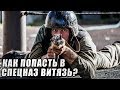 Как попасть в спецназ Витязь?