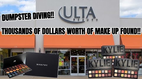 HUGE THOUSANDS DOLLAR ULTA DUMPSTER DIVING HAUL!!