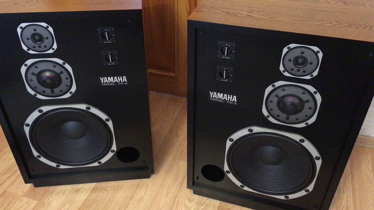 yamaha fx 3 speakers