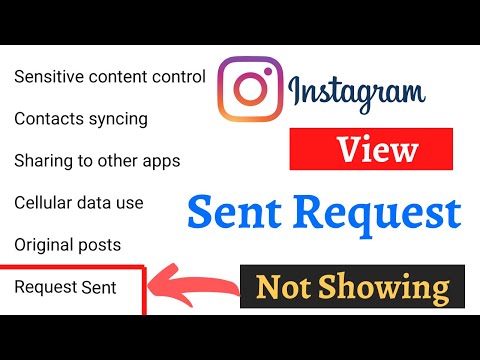 How To See Sent Request On Instagram 2022 | How To Cancel Instagram Sent Request After New Update