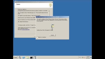Installing Active Directory Domain Services and DNS Services in Windows Server 2008R2