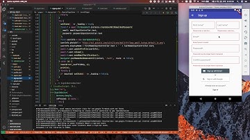 Flutter와 Firebase로 Android iOS 둘 다 만들기 20 회원가입 적용하기