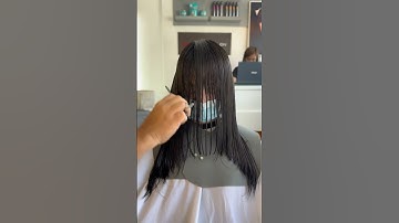 Easy Way To Cut Shaggy Hairstyle ✂️ #hecktorsalon