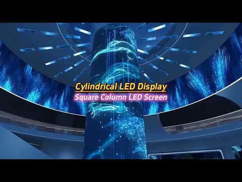 LCF Square Column LED Display & Cylinder LED Screens