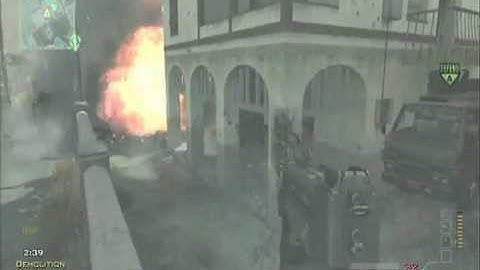 Zach Hales MW3 Noob Kills Self With Javelin