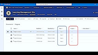 Document Library training working with Metadata
