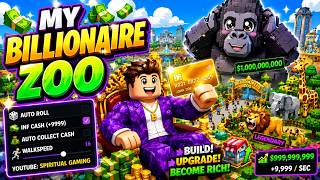 🦁 My Billionaire Zoo Script (2026) | Auto Roll, INF Cash & Collect Cash