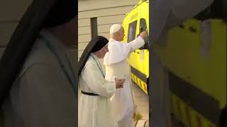 Pope Leo Blesses Ambulances for Ukraine in Barcelona | Shalom World News Pope Leo Blesses Ambulances for Ukraine in Barcelona | Shalom World News