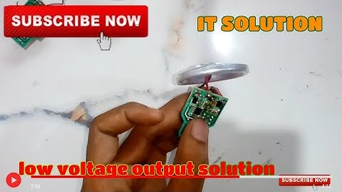 Led Bulb Repair Low Voltage Output