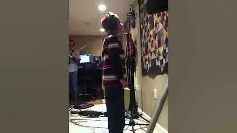 Christopher Duffley sings Open the Eyes of my Heart in the