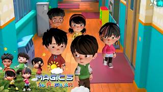 Mystery! Magic 5 Uncovers the Mystery of the Painting Room! | Magic 5 The Animation - Episode 101