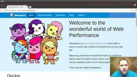 Getting started with Sitespeed.io using Docker