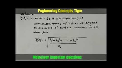 Metrology MSBTE 22342 important questions and answers part 1 diploma, Engineering, Science