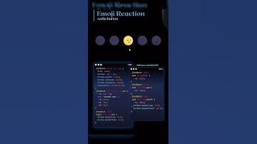 😊 Emoji Reaction Radio Button Using JavaScript! 💻✨||#shorts #shortvideo #emoji #buttonanimation #web