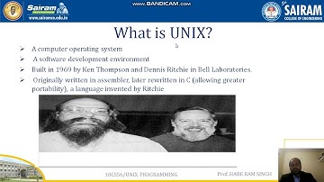 Lecture Video1_ 18CS56_ Module1_ Introduction of Unix_ Hare Ram Singh