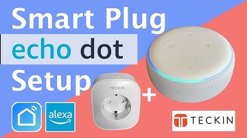 How To Connect Smart Plug Teckin SP22 With Alexa - Echo Dot Test
