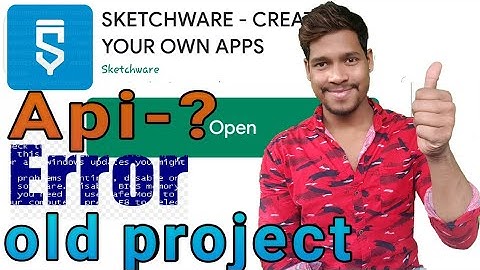 Sketchware old project error not run &  more problems /Aaura Technical