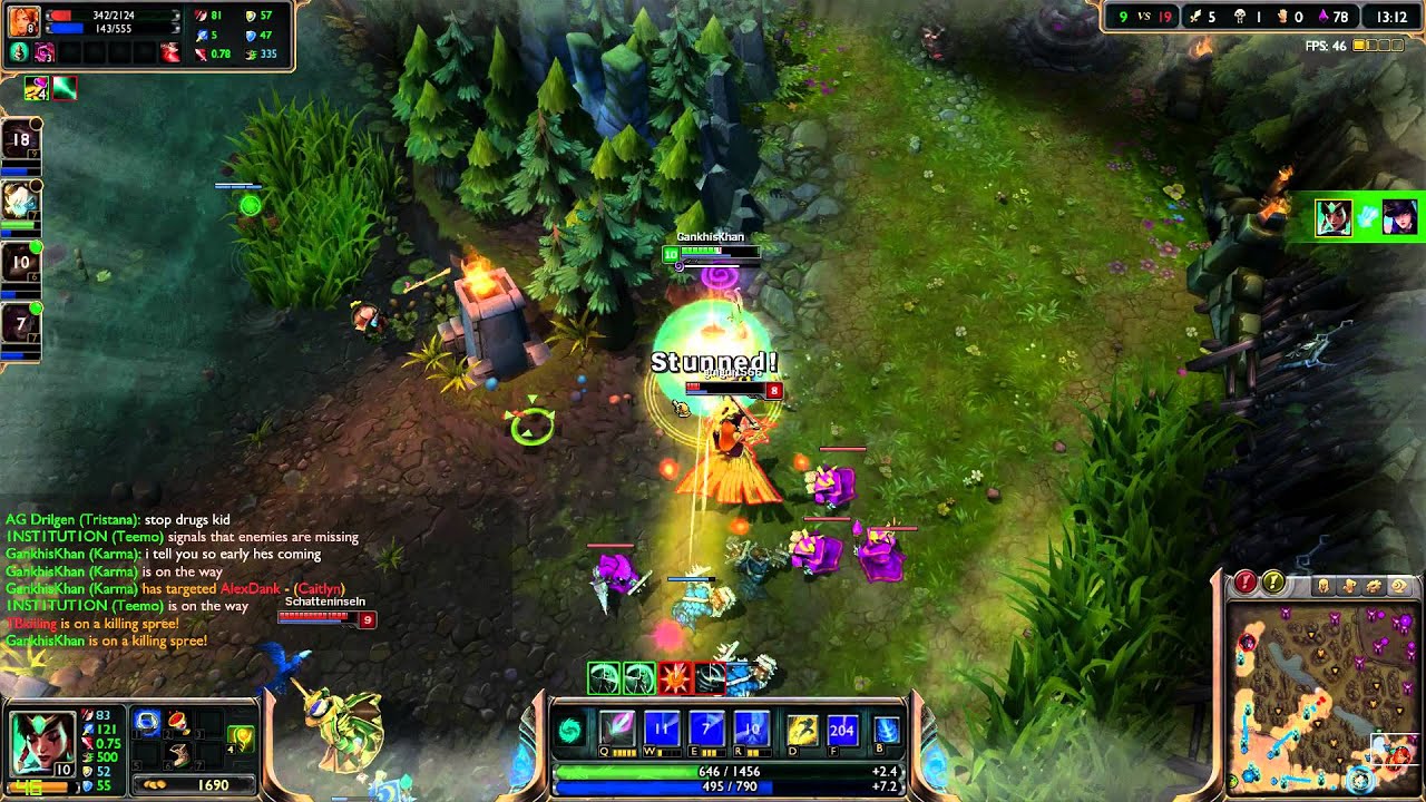 Karma vs Swain. Mid Lane Season 4 Ranked