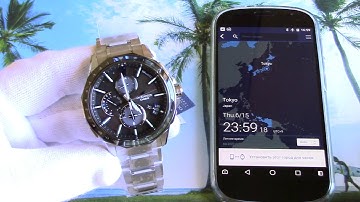 ENGELSE VERSIE Casio Oceanus OCW-G2000C-1AJF