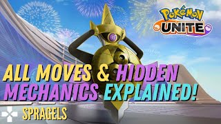 Aegislash ALL MOVES & HIDDEN MECHANICS! *Deep Dive* - Pokémon Unite