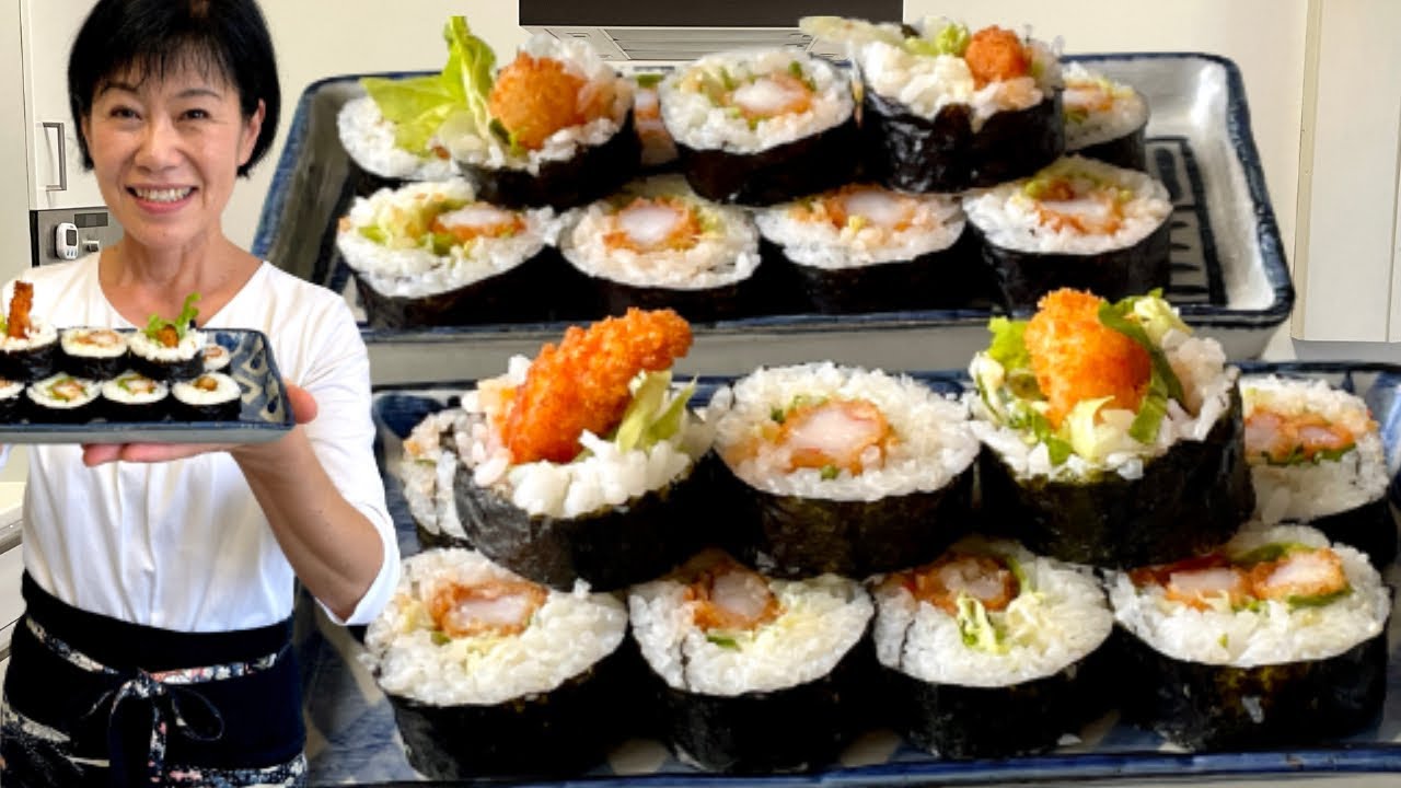 Maki aux Crevettes panées - Ebi Furai Maki - Cuisine Japonaise - Kumiko Recette