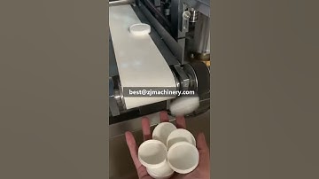 Automatic Paper Lid Machine 40mm Diameter Cute Lid (Fast Speed)
