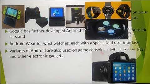 Operating systems for mobile devices,  Android Operating system, IOS, in English, Part 11, Chapter 4