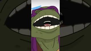 The Ninja Turtles were horror characters 🐢😱 #animation #cartoon #tmnt #ninjaturtles #funny