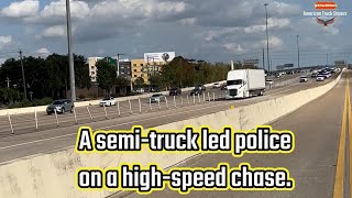 Semi-truck high-speed chase | Speeding drivers pulled over by cops | Cut-offs | Distracted drivers