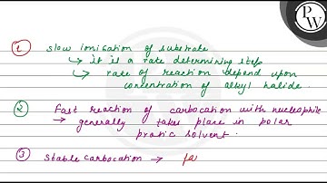 In an \( \mathrm{S}_{\mathrm{N}} 1 \) reaction on chiral centres, t...