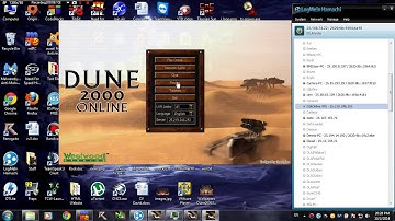 Play Dune 2000 Online - Part 2: Launcher features & Dune 2000 Chat (Westwood Chat similar program)