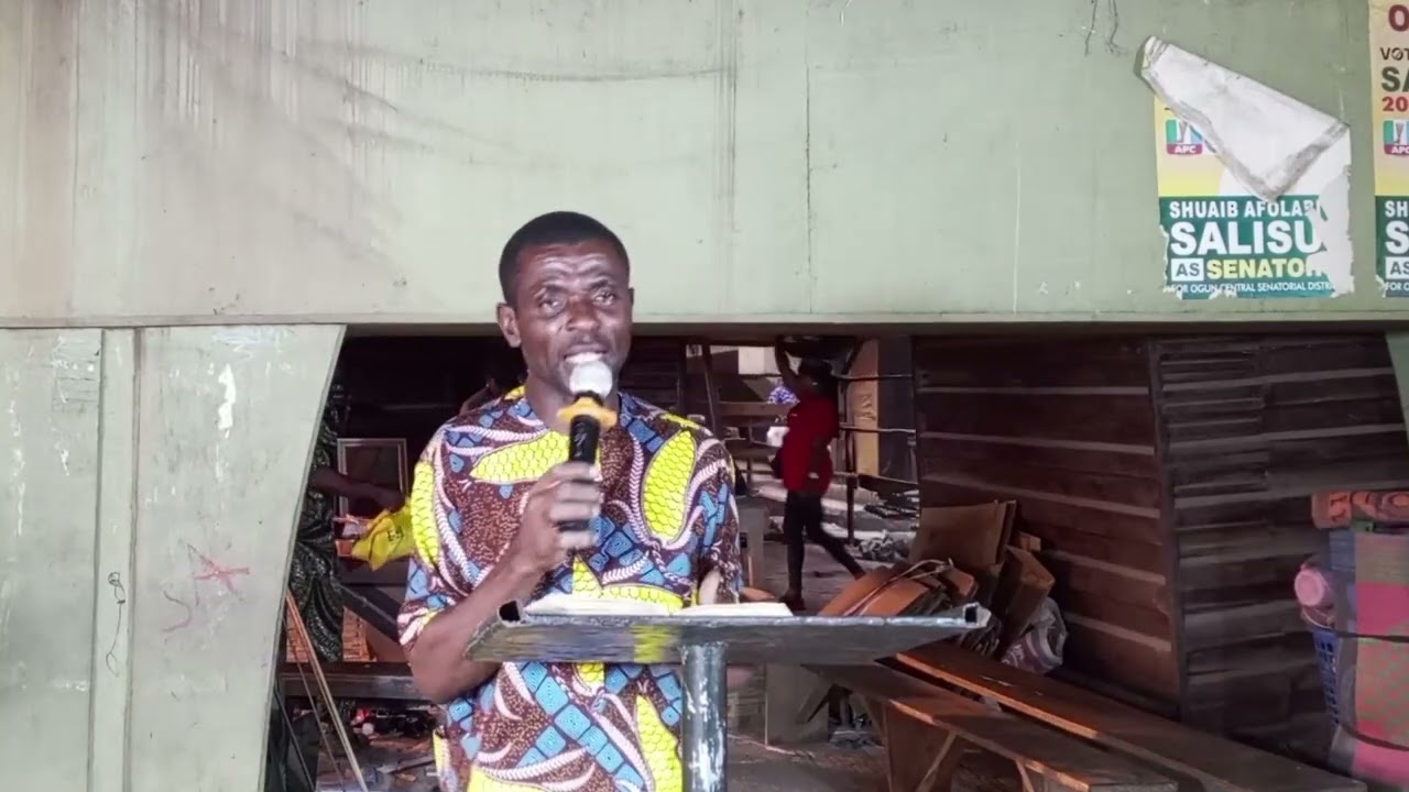 GENERAL BIBLE STUDY/ 📍 Location: Under Bridge Sapon, Abeokuta, Ogun State.