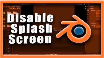 Blender Tutorial: How To Disable Splash Screen In Blender
