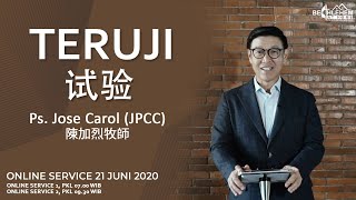 ONLINE SERVICE 2 PKL. 09.30 WIB | 21 Juni 2020 | Teruji (Mat.7:24-27) | Ps. Jose Carol (JPCC)
