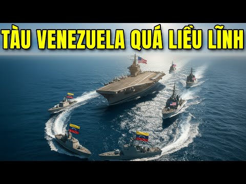 Venezuelan Patrol Ship Blocks US Navy Ship, The End of Crossing the Red Line Venezuelan Patrol Ship Blocks US Navy Ship, The End of Crossing the Red Line